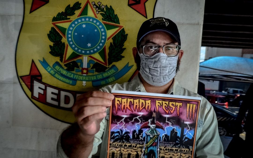 Ilustrador de festival do Pará presta depoimento à PF após ser perseguido por Moro