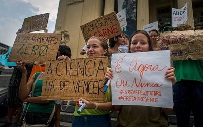 Ativistas climáticas anunciam data para a próxima greve climática global